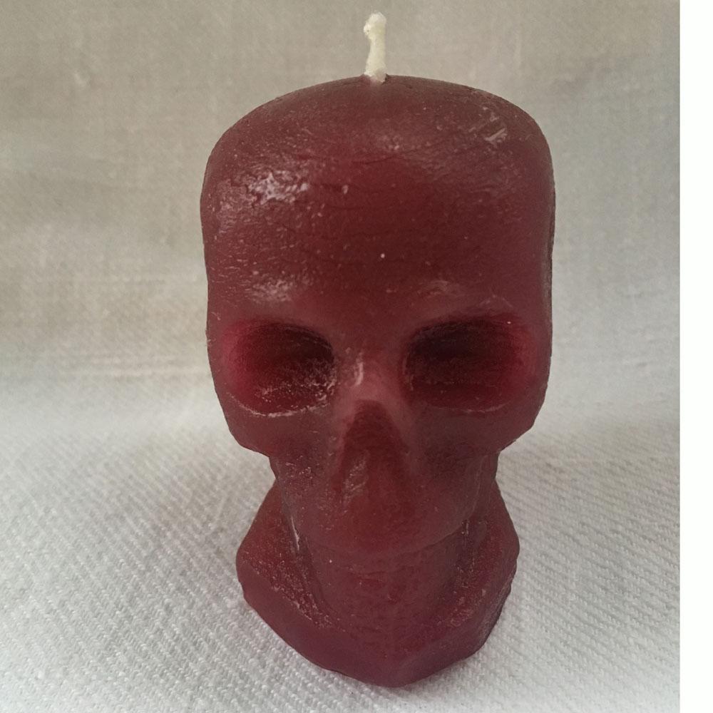 Skulls, 9 colours, 2 1/2"H, fragrance free only - Fanny Bay Candle Company