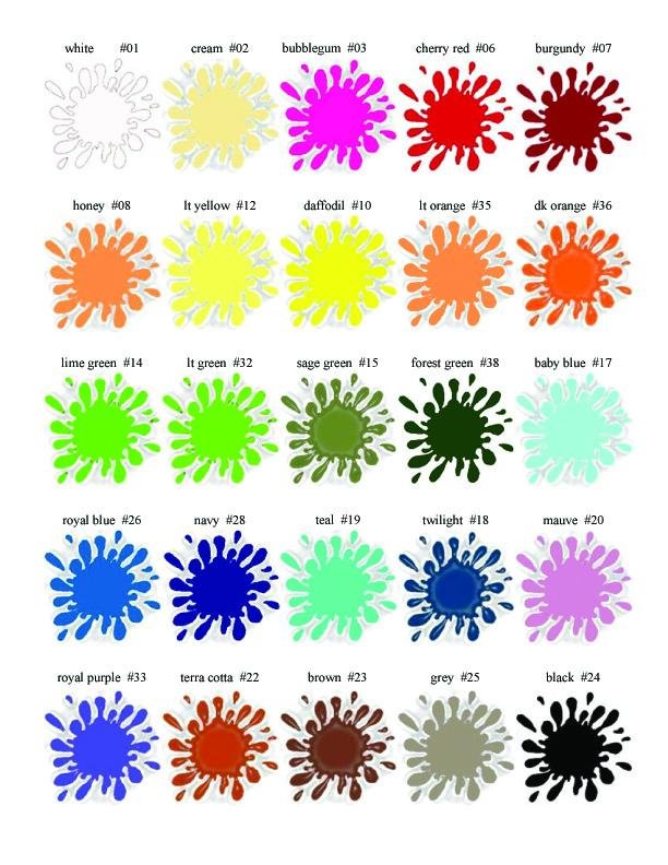 Triangles, 25 solid colours, 4"D x 4"H, fragrance free only - Fanny Bay Candle Company