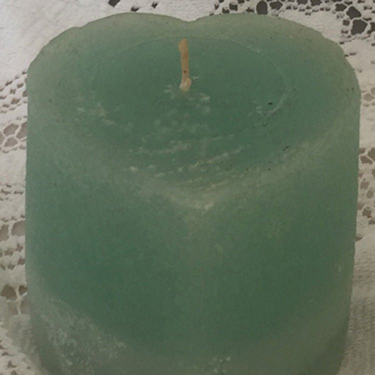 3"D x 6"H or 8"H Round Rustic Pillar candles, 30+ colours, fragrance free - Fanny Bay Candle Company