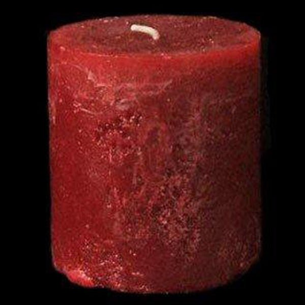 3"D x 6"H or 8"H Round Rustic Pillar candles, 30+ colours, fragrance free - Fanny Bay Candle Company