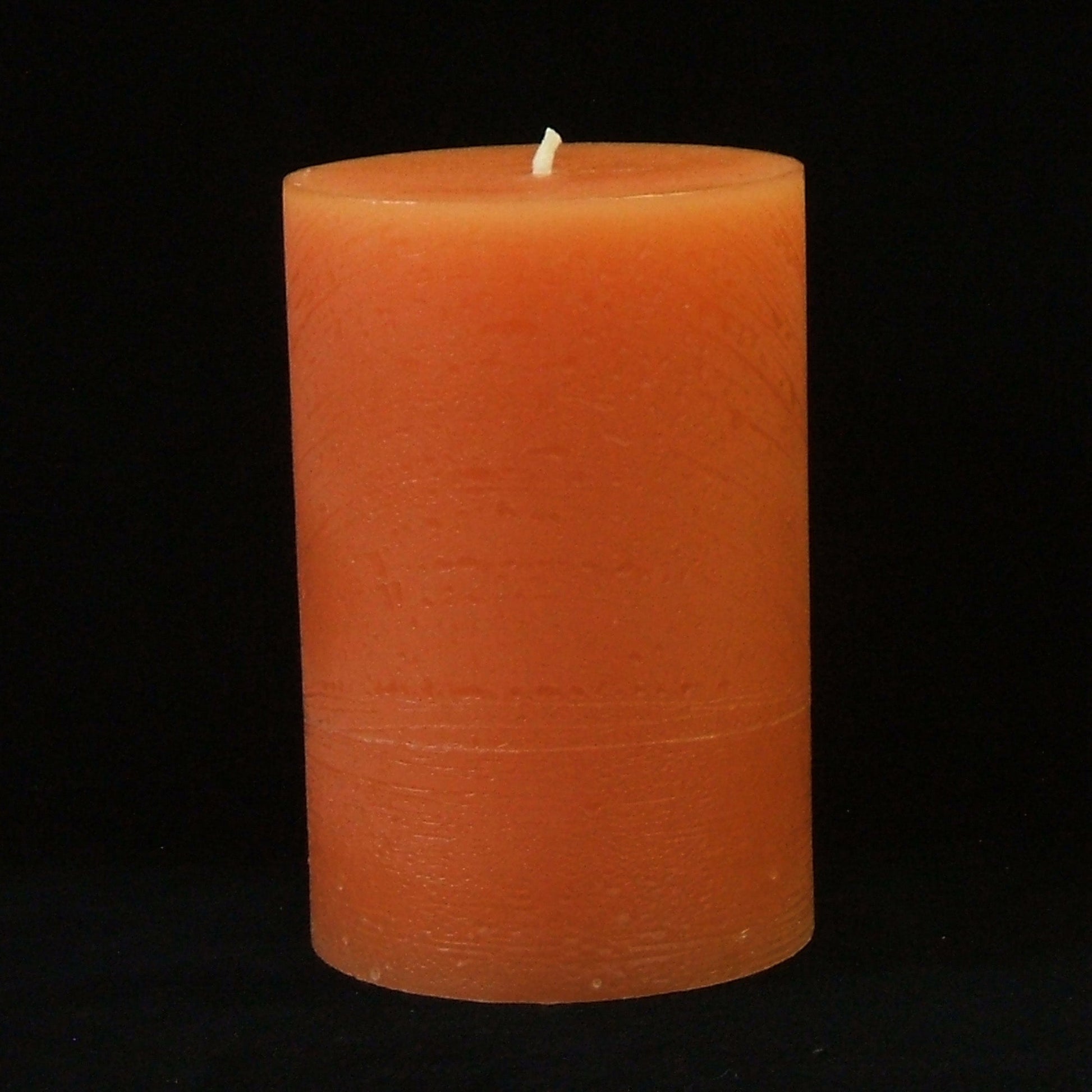 4"D x 10" or 12" Round Rustic Pillar candles, 30+ colours, fragrance free - Fanny Bay Candle Company