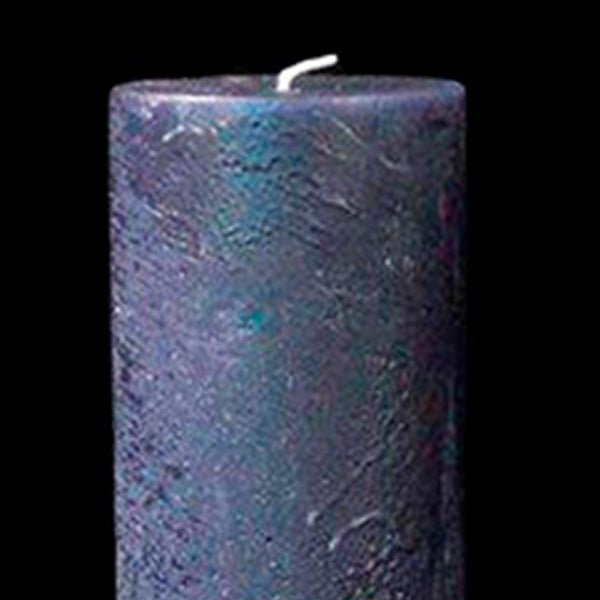 4"D x 6"H or 8"H Round Rustic Pillar candles, multiple colours, fragrance free - Fanny Bay Candle Company
