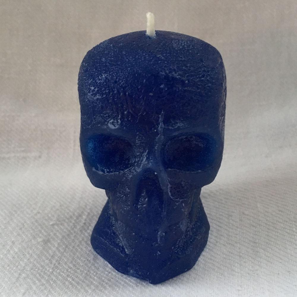 Skulls, 9 colours, 2 1/2"H, fragrance free only - Fanny Bay Candle Company